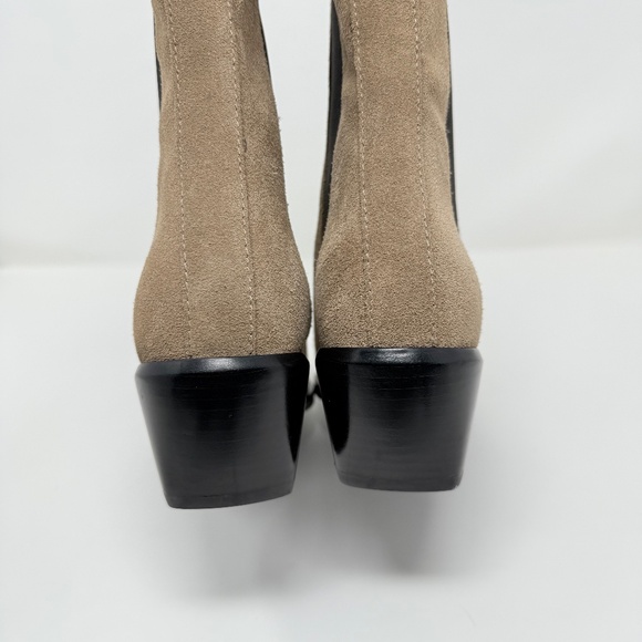 New Rag & Bone Joni Suede Chelsea Boots Sz 38.5 / 8.5 - Picture 6 of 14